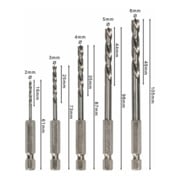 Bosch houtboorset met zeskantschacht 5-delig 2 - 6 mm-5