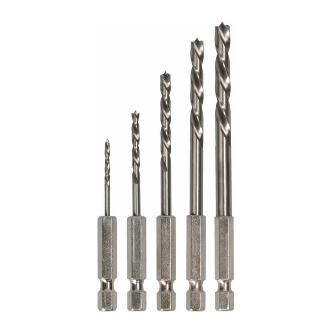 Bosch houtboorset met zeskantschacht 5-delig 2 - 6 mm