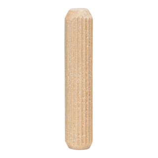 Bosch houten deuvel geribbeld