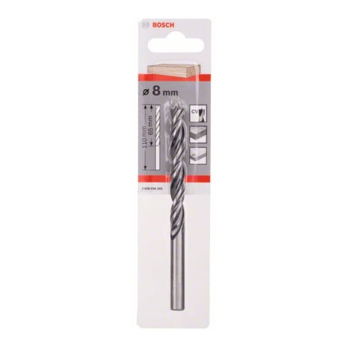Bosch houtspiraalboor standaard 8 x 75 x 117 mm d 8 mm