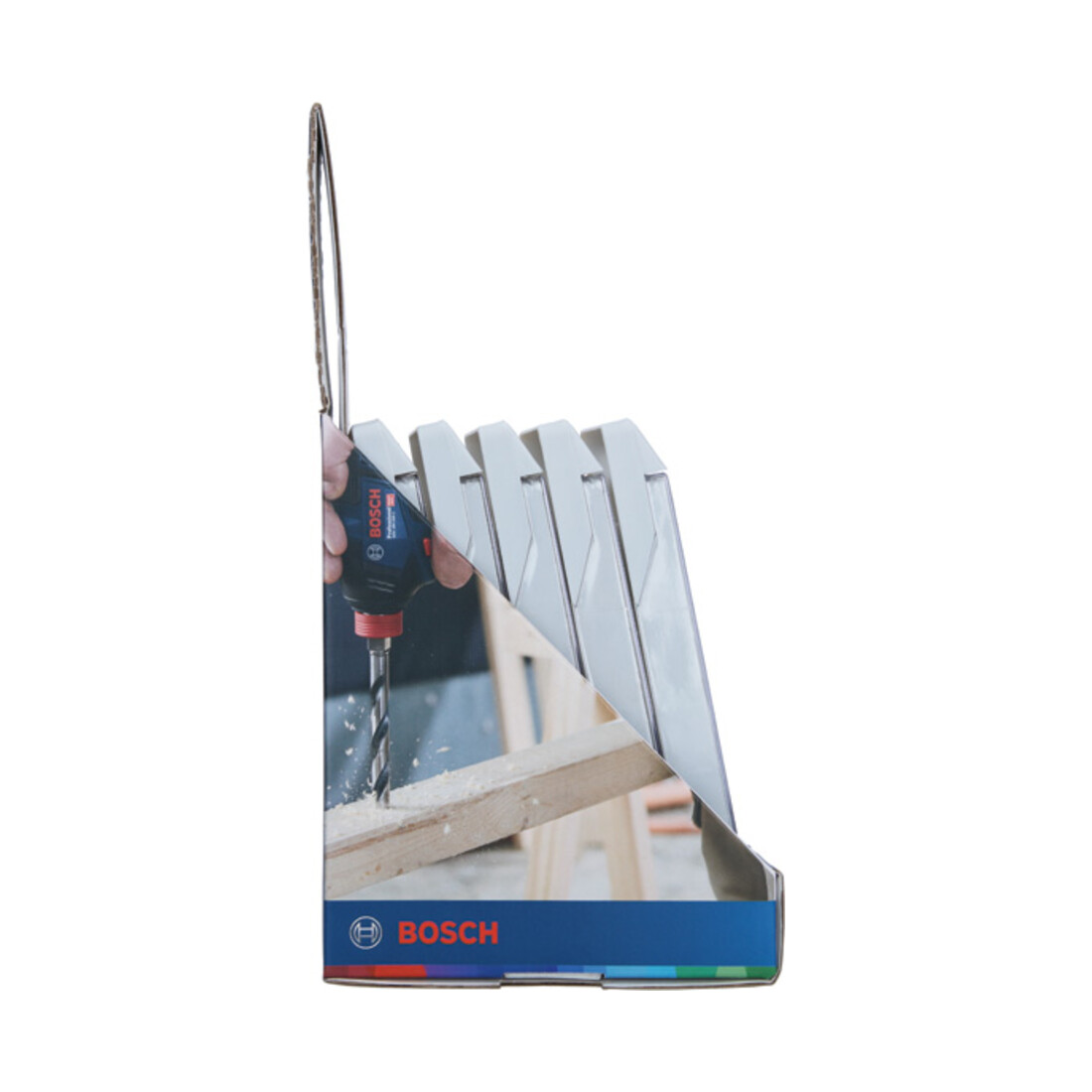 Bosch HSS PointTeQ Sechskantbohrer-Set in Theken-Display, 2–6 mm <br />(2 607 002 825) 5-teilig