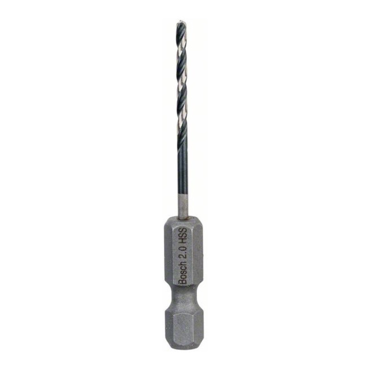Bosch HSS Spiralbohrer Impact Control mit Sechskantschaft 2 x 24 x 60 mm