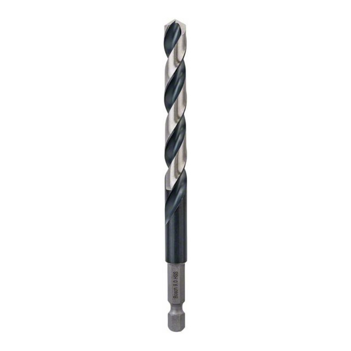 Bosch HSS Spiralbohrer Impact Control mit Sechskantschaft 9 x 81 x 125 mm