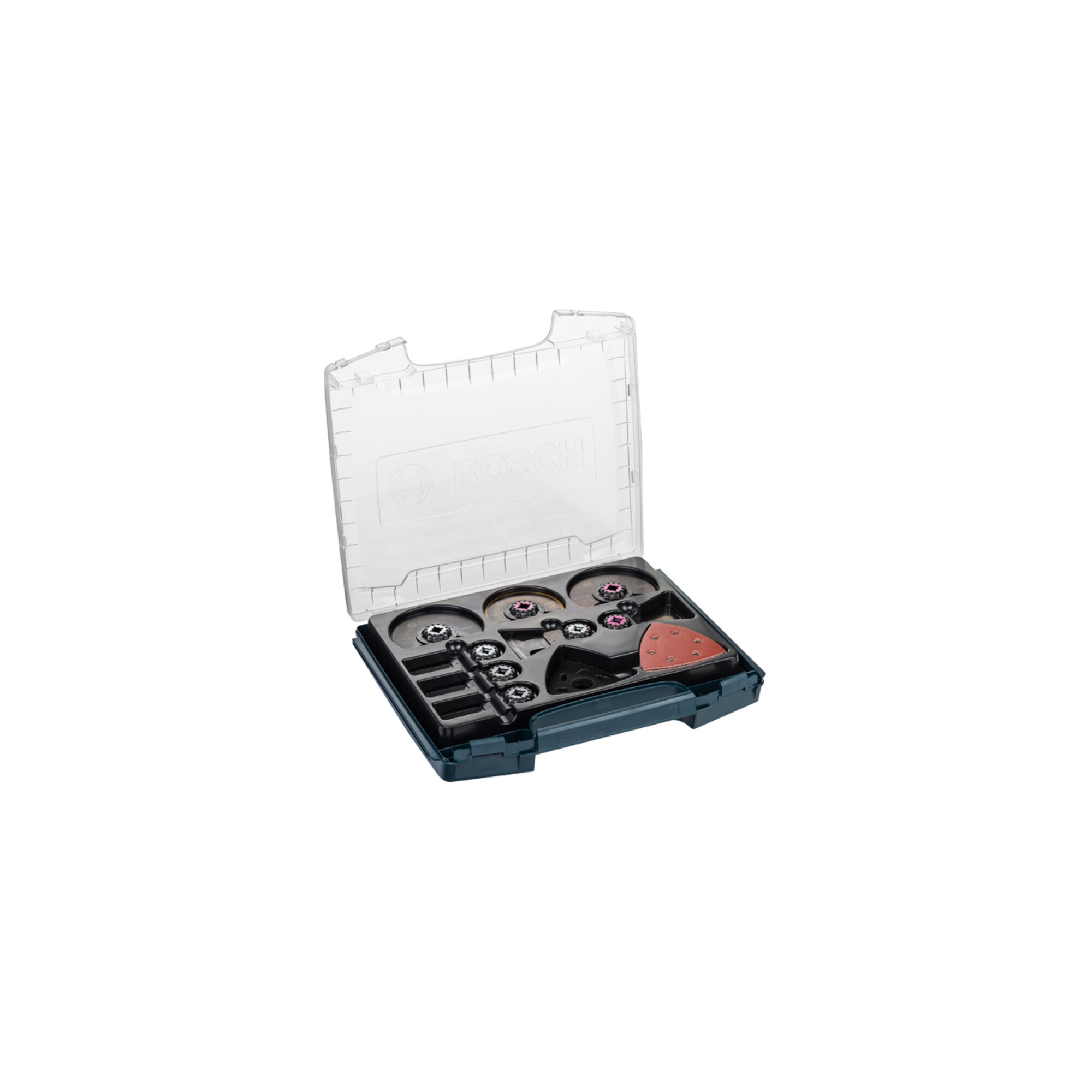 BOSCH i-BOXX Pro-Set Innenausbau, 36-teilig, für Schrauben, Bohren und Sägen in Holz und Metall, 3165140828615