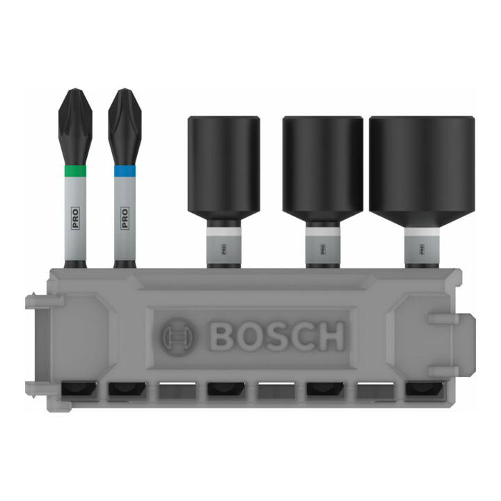 Bosch Impact Control 5-delige schroevendraaier bit en socket set