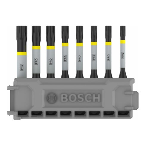 Bosch Impact Control 8-delige schroevendraaier bitset 1 x T15 T40 2x T20 T25 T30 50 mm
