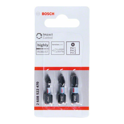 Bosch Impact Control PH Insert Bits