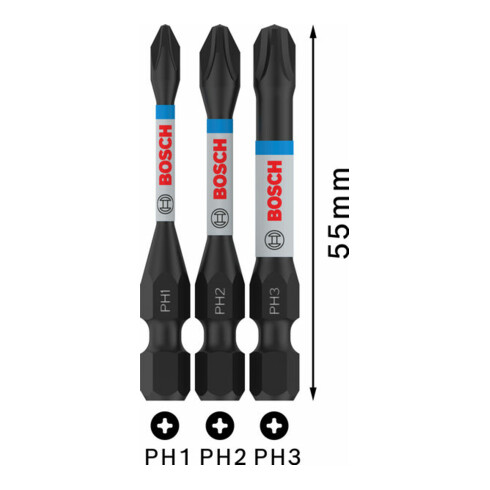 Bosch Impact Control PH Power Bits