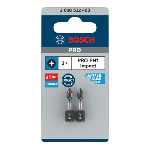 Bosch Impact Control PH1 Inserts