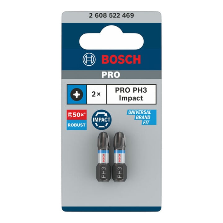 Bosch Impact Control PH3 Insert Bits