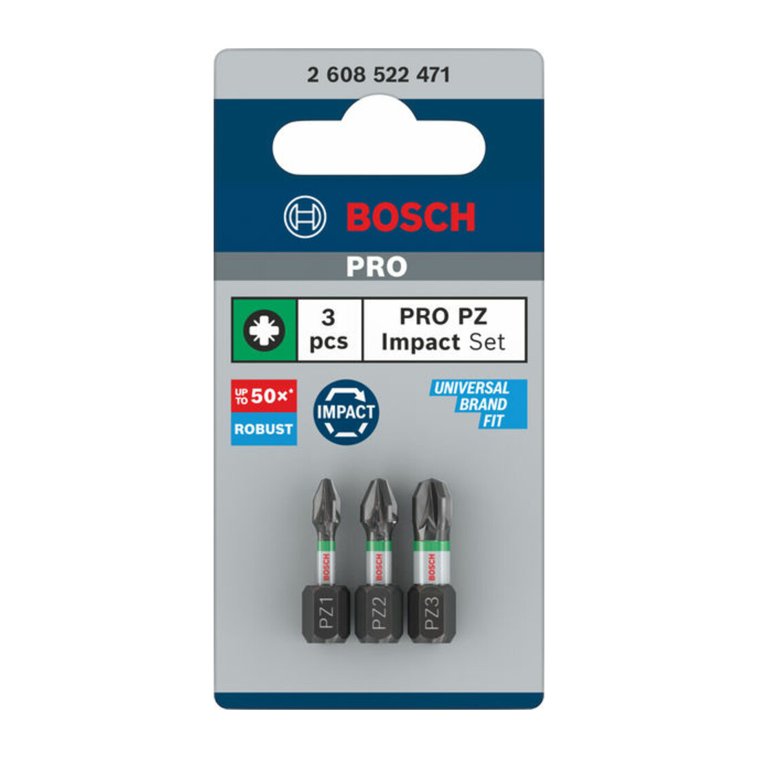 Bosch Impact Control PZ Insert Bits