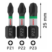 Bosch Impact Control PZ Insert Bits-4