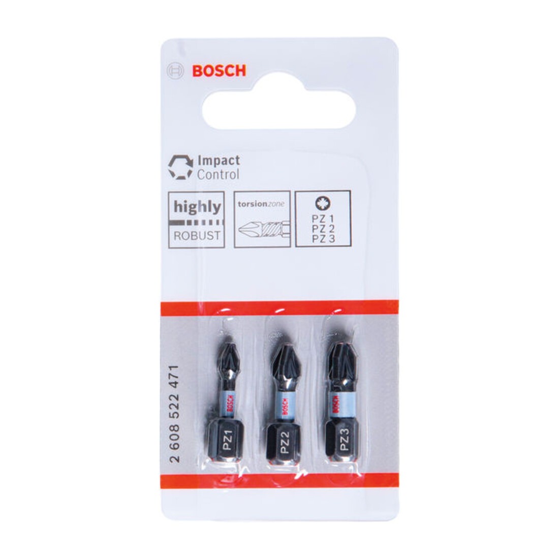 Bosch Impact Control PZ Insert Bits