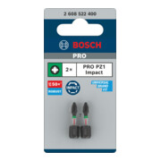 Bosch Impact Control Schrauberbit, 25 mm, 2xPZ1. Für Schraubendreher-2