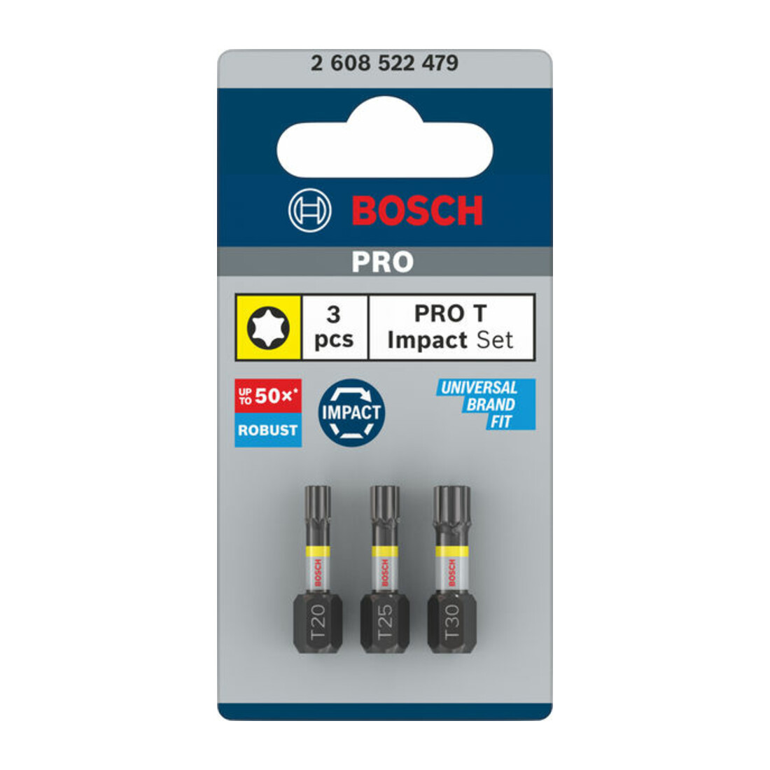 Bosch Impact Control T Insert Bits