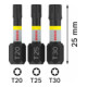 Bosch Impact Control T Insert Bits
