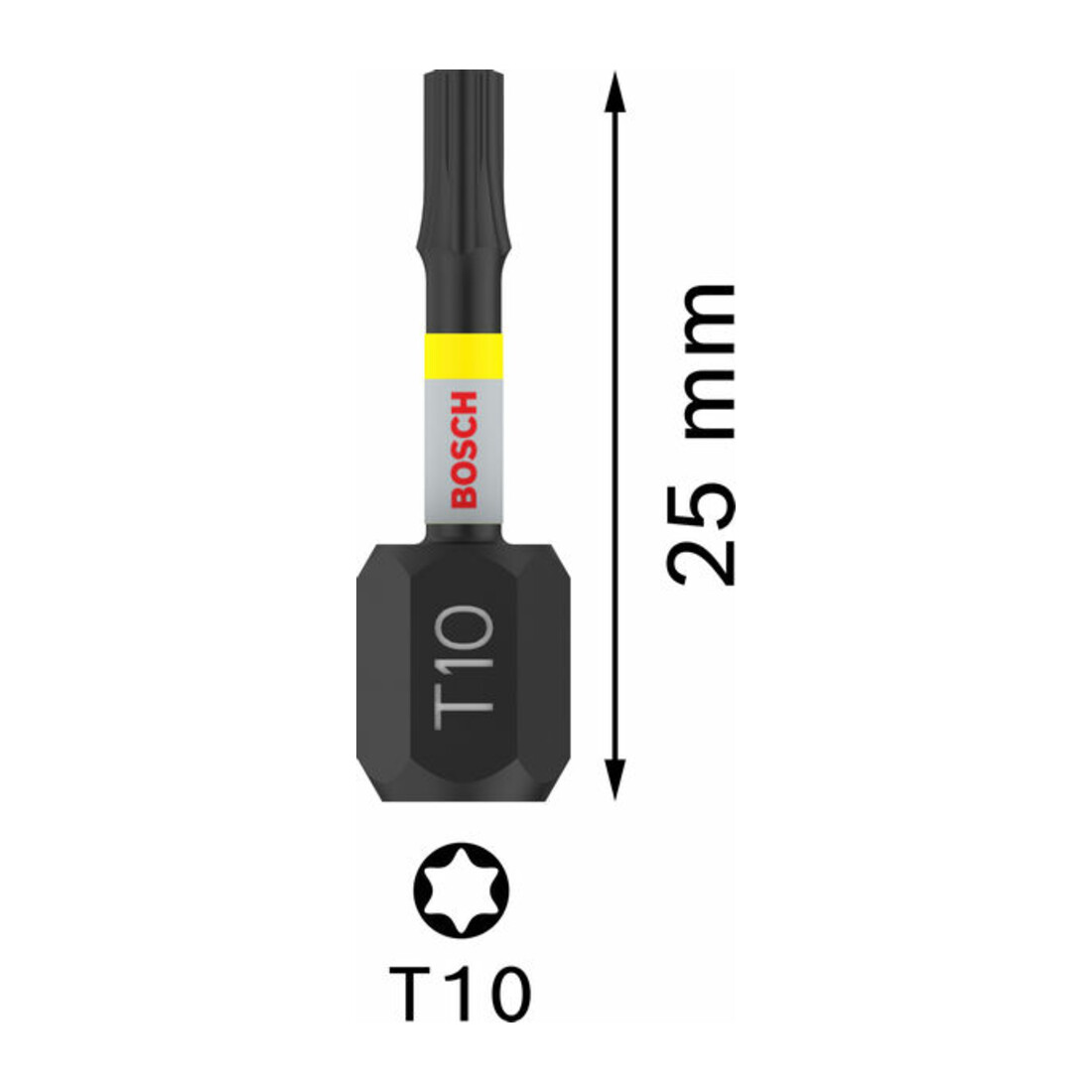 Bosch Impact Control T10 Insert Bits