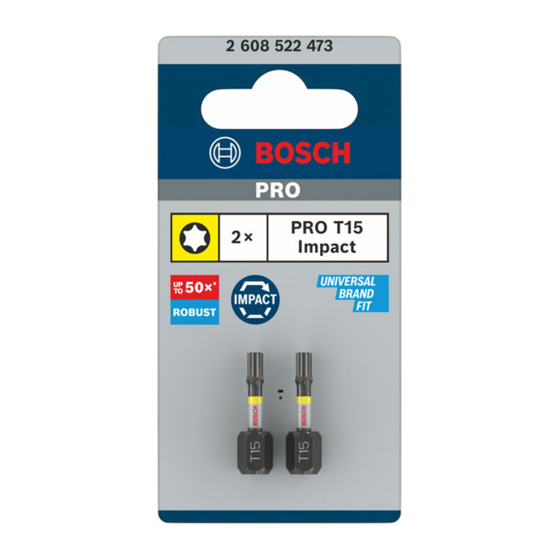 Bosch Impact Control T15 Insert Bits