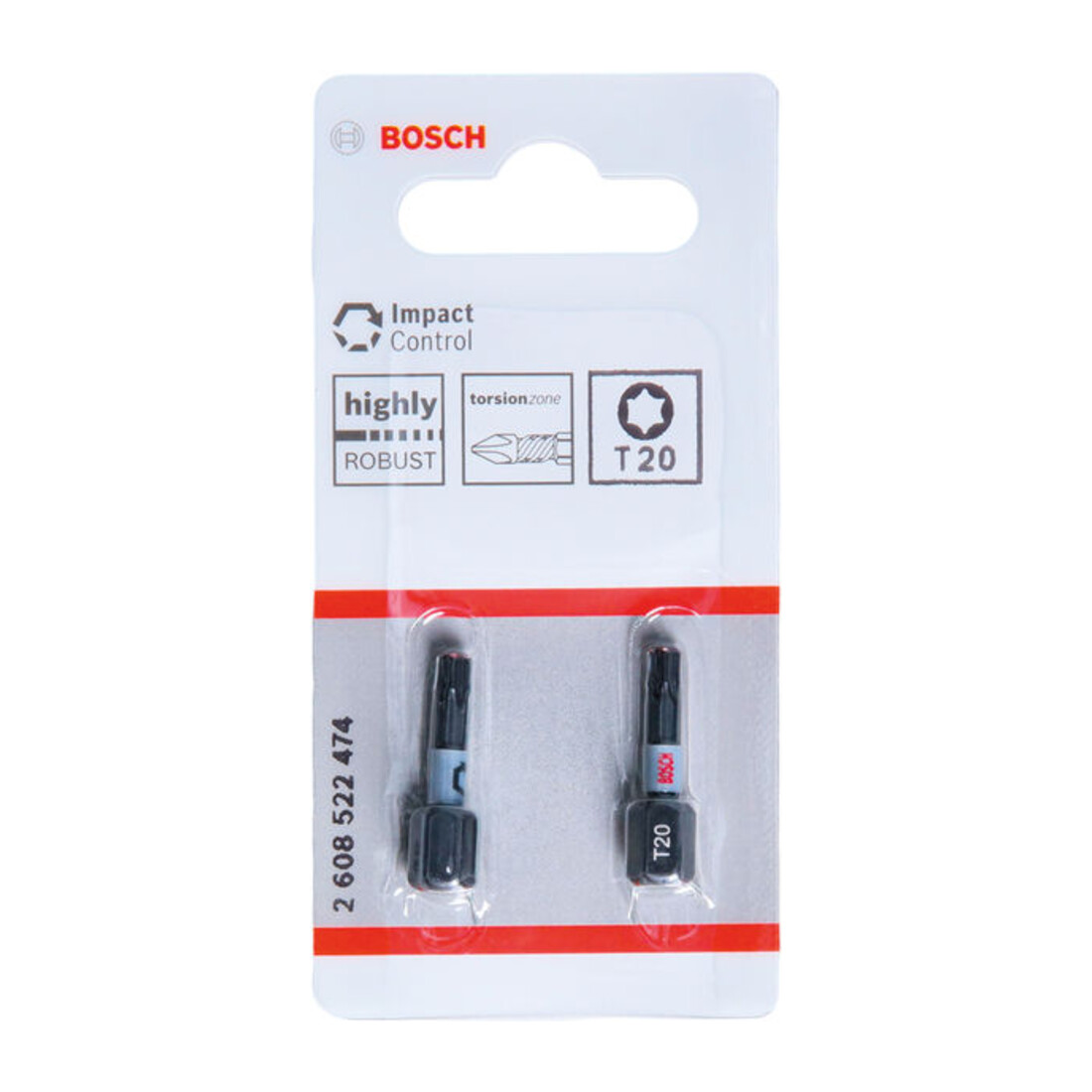 Bosch Impact Control T20 Insert Bits