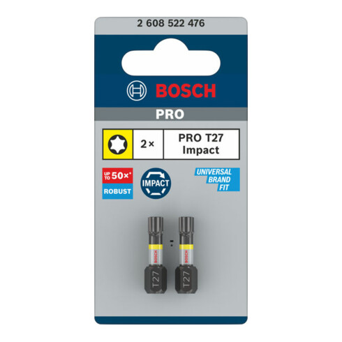 Bosch Impact Control T27 Insert Bits