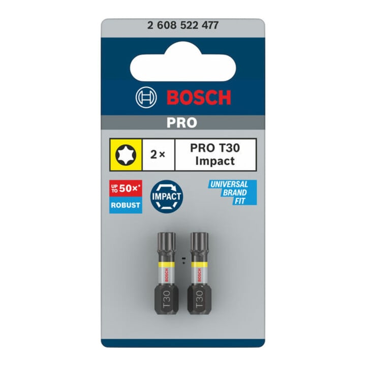 Bosch Impact Control T30 Insert Bits