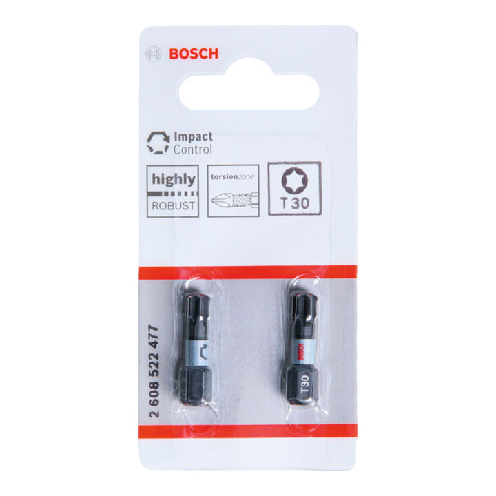 Bosch Impact Control T30 Insert Bits