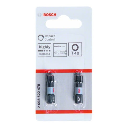 Bosch Impact Control T40 Insert Bits