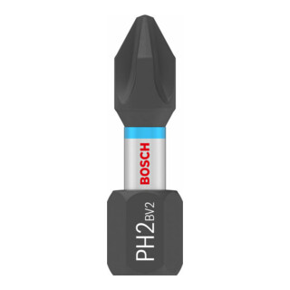 Bosch Impact PH2 25 mm 25 pièces. Pour tournevis