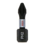 Bosch Impact PH2 25 mm 25 pz. Per cacciaviti