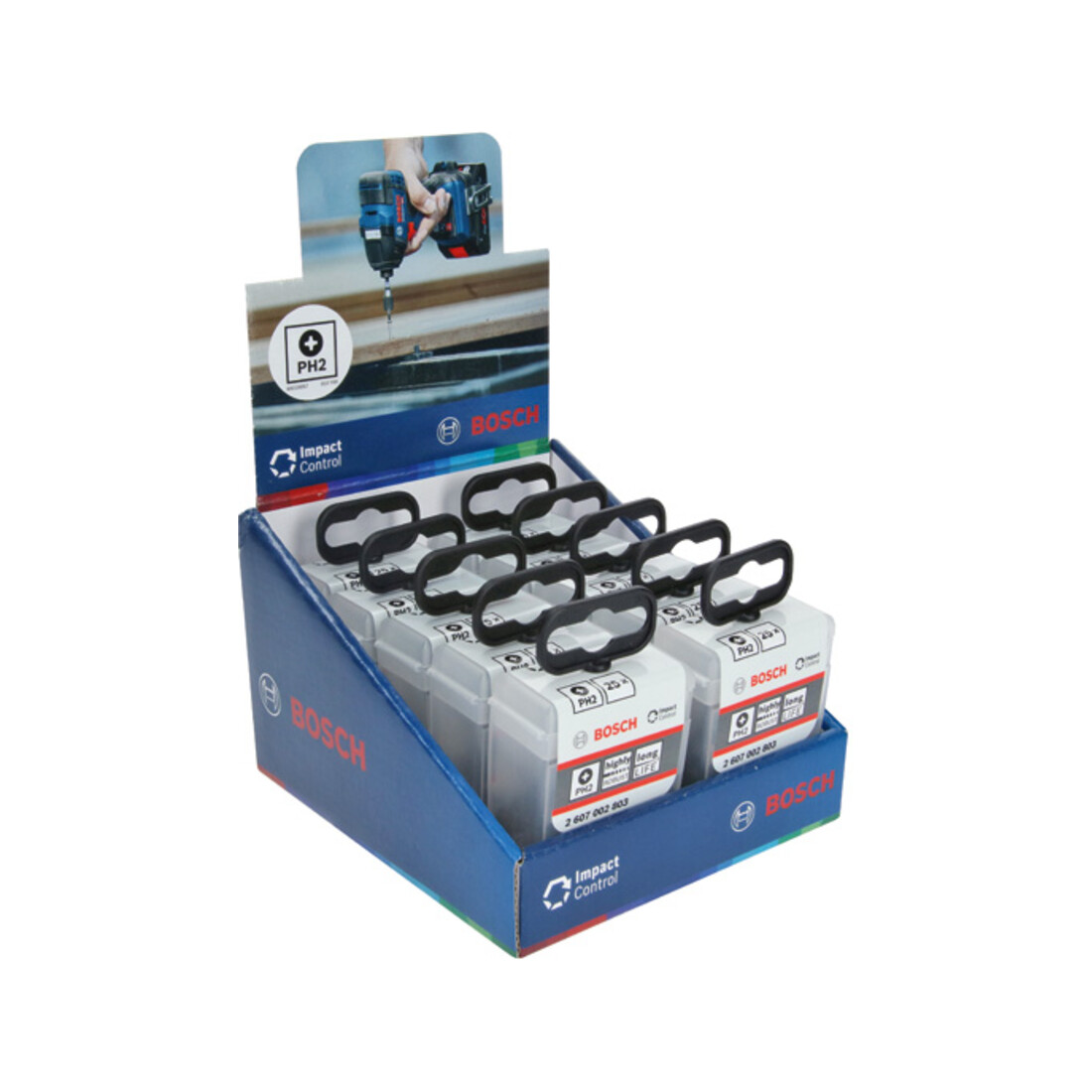 Bosch Impact PH2 25 mm 25 pz. Per cacciaviti