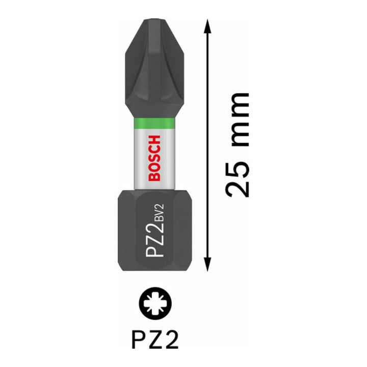 Bosch Impact PZ2 25 mm
