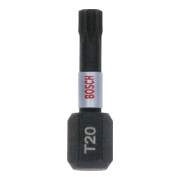 Bosch Impact T20 25 mm 25 pièces. Pour tournevis