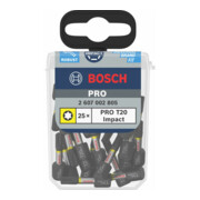 Bosch Impact T20 25 mm 25 pièces. Pour tournevis-2