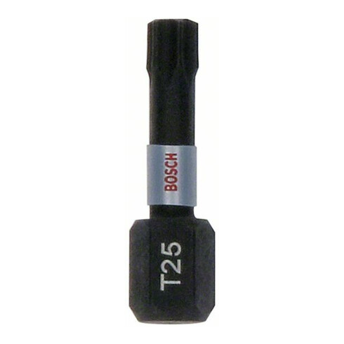 Bosch Impact T25 25 mm 25 pièces. Pour tournevis