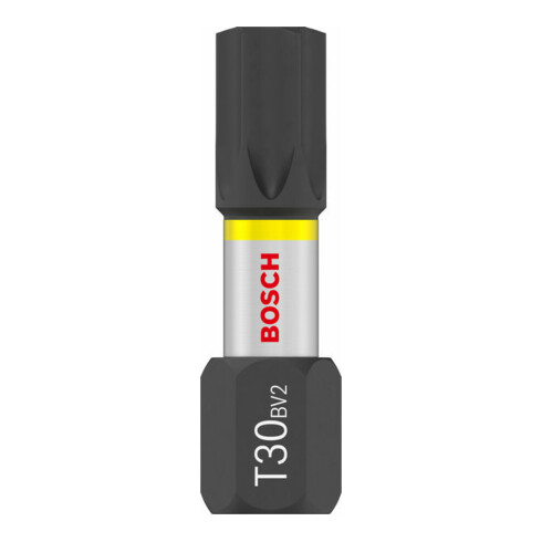 Bosch Impact T30 25 mm 25 pièces. Pour tournevis