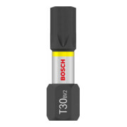 Bosch Impact T30 25 mm 25 pièces. Pour tournevis