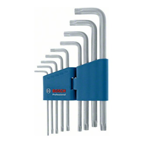 Bosch Innensechskantschlüssel Set 9-tlg. Torx