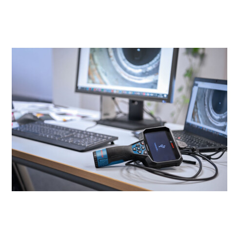 Bosch Inspektionskamera GIC 12V-5-27 C, 1 x Akku GBA 12V 2.0Ah, L-BOXX