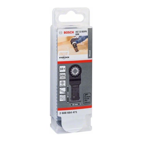 Bosch invalzaagblad AIZ 32 BBSP Hard Wood, BIM, 40 x 32 mm