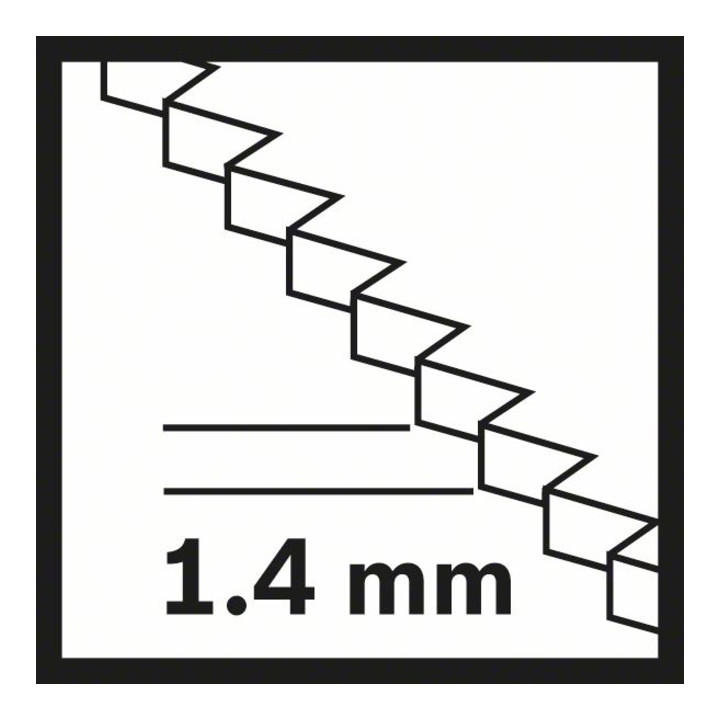 Bosch invalzaagblad HCS AIZ 32 EC hout, 40 x 32 mm, doe-het-zelf