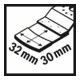 Bosch invalzaagblad HM-RIFF AIZ 32 RT, 32 mm-2