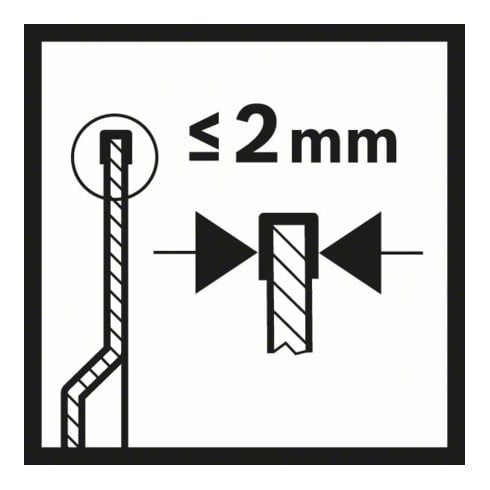 Bosch invalzaagblad HM-RIFF AIZ 32 RT, 32 mm