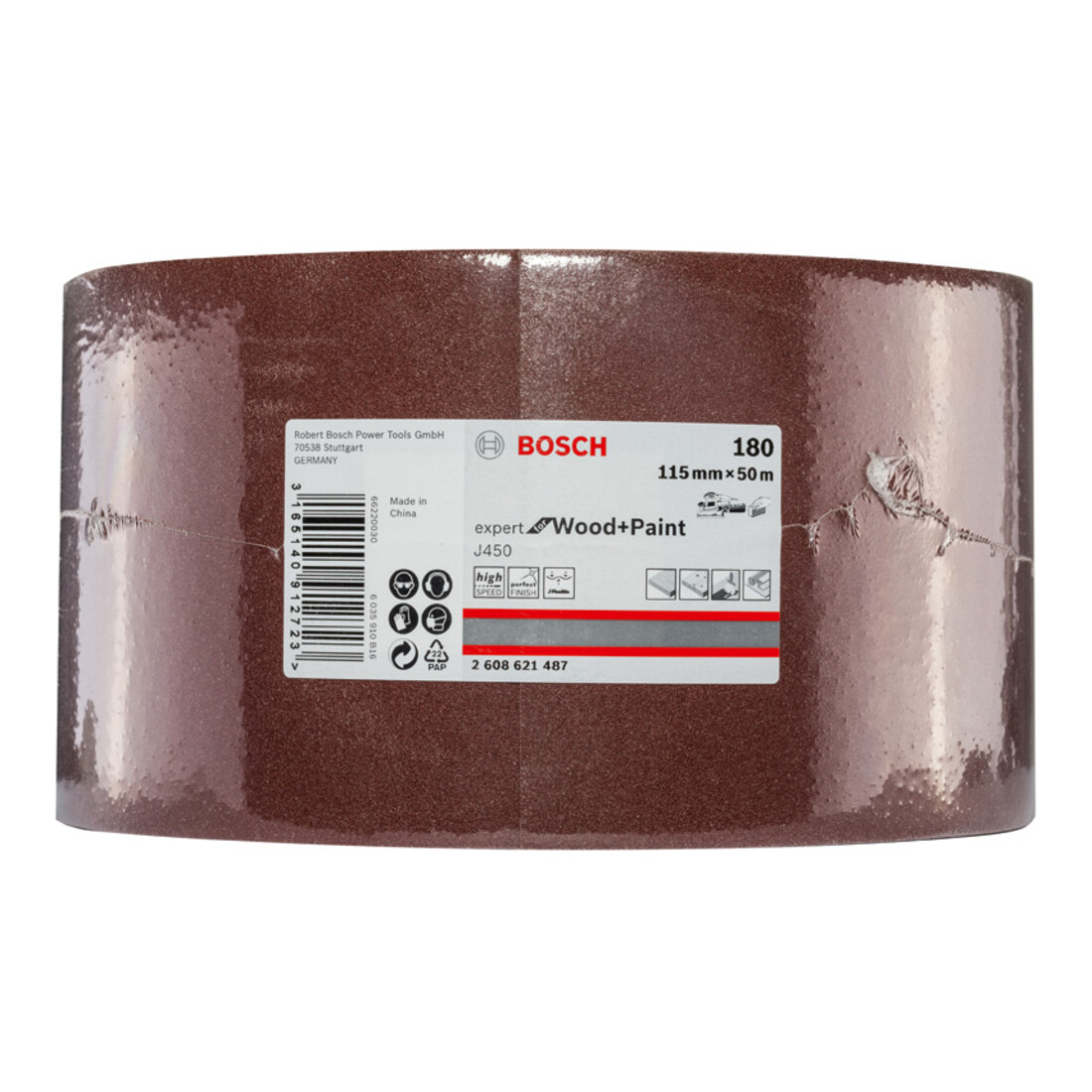 Bosch J450 Expert for Wood and Paint schuurrol 115 mm x 50 m 180