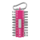 Bosch - Jeu de 21 embouts de tournevis avec mousqueton, rose-1
