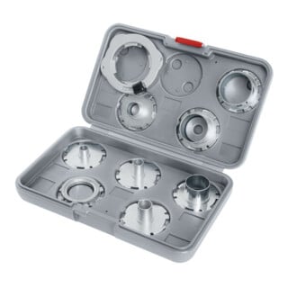 Bosch Jeu de bagues de copiage 9 pcs pour fraiseurs