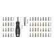 Bosch Jeu de embouts de vissage Extra Dur, 50 pcs