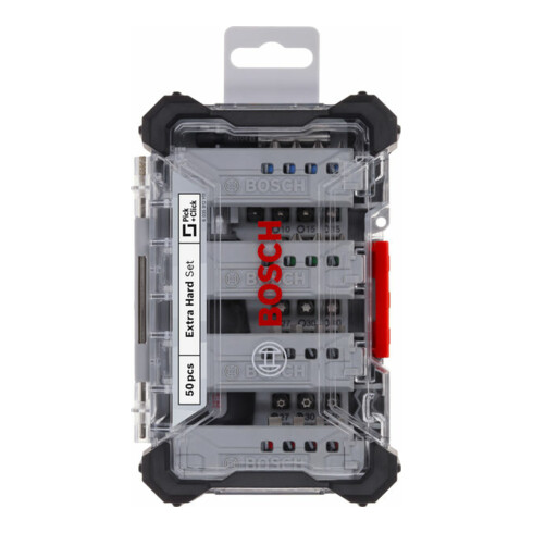 Bosch Jeu de embouts de vissage Extra Dur, 50 pcs
