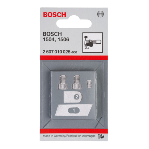 Bosch Jeu de lames de ciseaux pour ciseaux universels GSC 2.8, tôle, 5 pièces