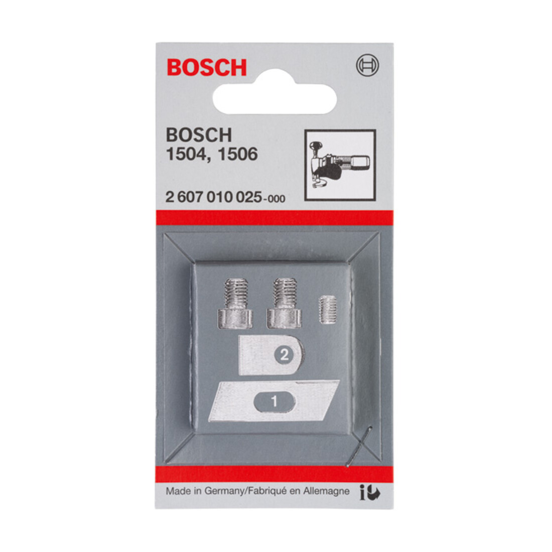 Bosch Jeu de lames de ciseaux pour ciseaux universels GSC 2.8, tôle, 5 pièces