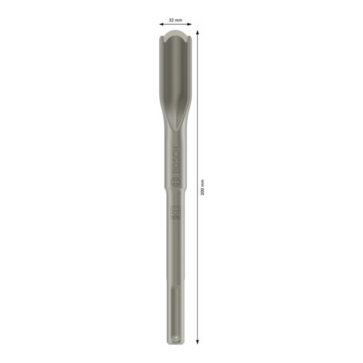 Bosch kanaalbeitel met SDS max opname 300 x 32 mm